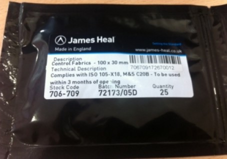 Vải Điều khiển ố vàng JAMES HEAL